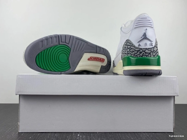 HYPE CK9246-136 Jordan 3 Lucky Retro (W) Green 0724